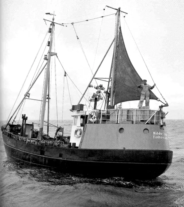 HF 488, Hilde Loop, Kutter auf See