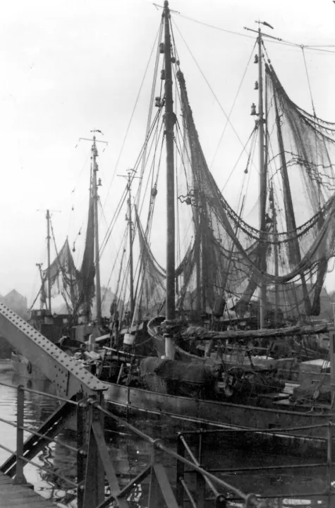 Kutterhafen am Stack 1953