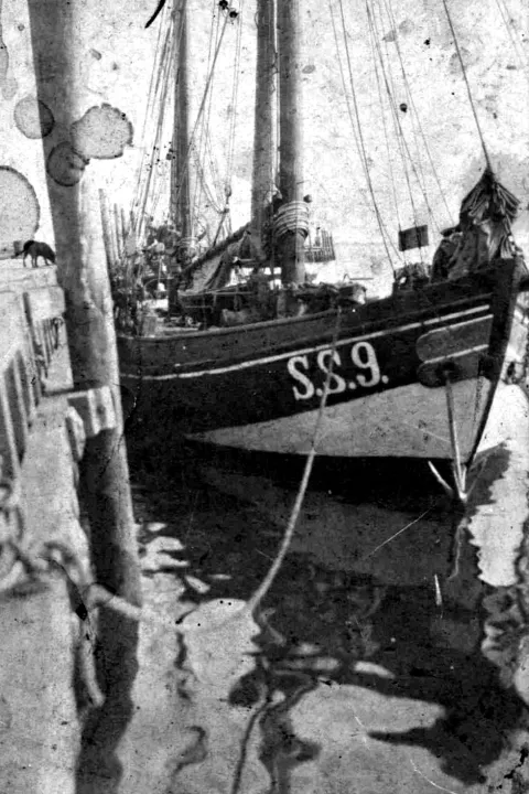 Finkenwerder Kutter  SS 9 im Jahr 1899