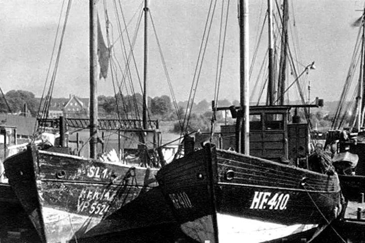 Fischkutter am Stack, HF 410, KFK 147